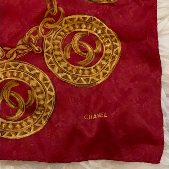 Chanel Silk Scarf - Picture 3 of 4